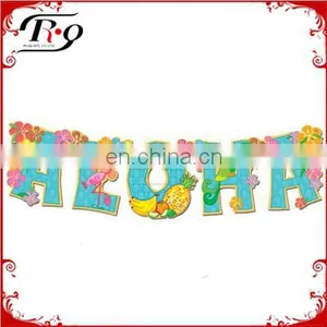 Hawaiian Luau Party Banner Supplies thumbnail-1