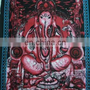 Hindu Prints BATIK PRINTED WALL TAPESTRY FROM INDIA LOT OF 50 PCS thumbnail-2