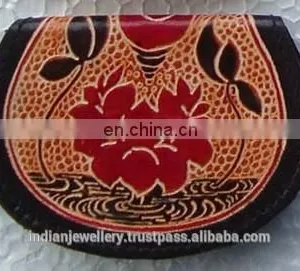 Leather Coin Folding Wallets Manufacturer, Original Leather Coin Purse Exporter thumbnail-2