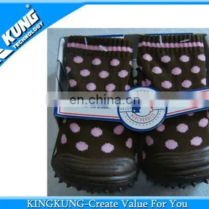 Csrtoon Pattern Printed New Syle Baby Sock Shoes thumbnail-1