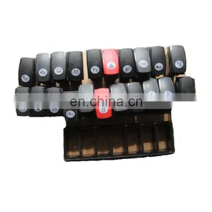2017 Kexilong High Quality Reasonable Price Bus Accessories Dashboard Rocker Switch Button for Yutong Bus thumbnail-1
