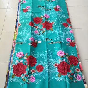 235cm Width 100 Microfiber 120gsm Disperse Printed Polyester Fabric thumbnail-3