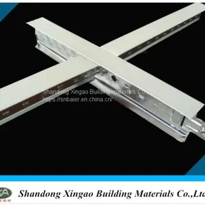 White Flour Baking T-Grid/Bar, Black Line Groove Paint Ceiling T Grid thumbnail-5