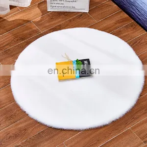 Free Sample Faux Rabbit Fur Rug Carpet thumbnail-6