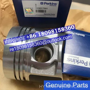 PISTON KIT STD Fits Perkins 404C-22T / 115017581 Shibaura Engine Parts thumbnail-1
