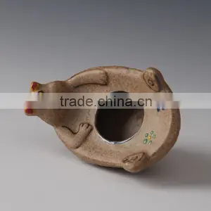 Hotsale Antique Milk Color Mini Ceramic Flower Pots Garden Pots For Home Decoration thumbnail-3
