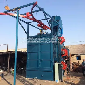 Factory Direct Sale Hanger Hook Type Shot Blasting Machine thumbnail-5