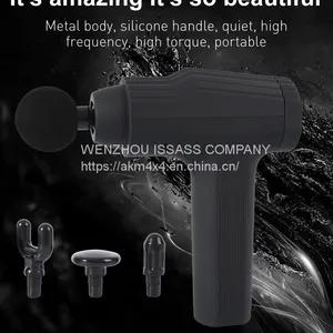 Latest Body Vibration Massage Gun Electric Deep Percussion Massager Massage-gun thumbnail-5