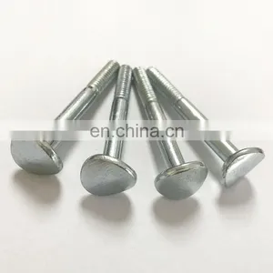 Custom Screw Bolt Zinc-Plated Curved Ball Head Bolt thumbnail-2