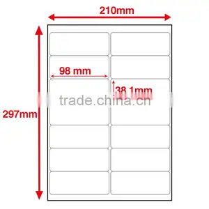 SINMARK Matte Surface 98mm*38mm Self-adhesive Mirror Sticker Paper thumbnail-2