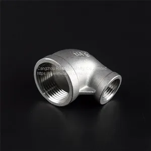 ISO4144 150lb/PN16 Screwed 90° Reducing Elbow thumbnail-1