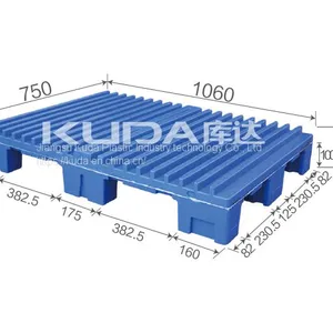 Automatic Pallet Warehouse Plastic Pallet From China Manufacturer 10675A ACJJ PLASTIC PALLET thumbnail-1