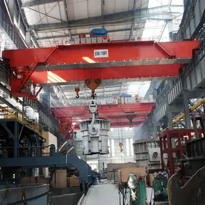 Foundry Crane QDY Model 5 Ton Double Girder Bridge Crane for Steel Factory thumbnail-3