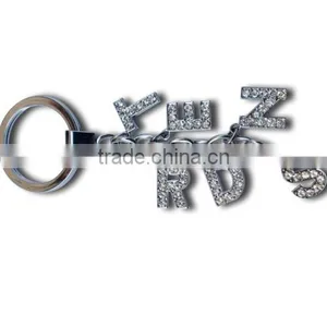Rhinestone Keychain,keyring ,metal Keychain thumbnail-4