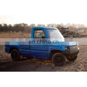 4 Wheel Single Cabin Electric Express Cargo Van Food Delivery Pickup Truck thumbnail-1