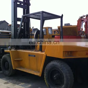 Japan 10ton Komatsu FD100 Diesel Forklift on Sale in Shanghai thumbnail-3