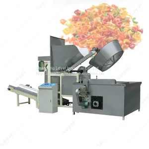 High Quality Commercial Electric Heating Deep Fryer Machine Pork Skin Pototo Chips Batch Fryer Machine for Sale thumbnail-3