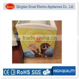 CKD Solid Door Chest Freezer Portable Chest Freezer AC Freezer thumbnail-4
