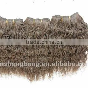 Afro Human Hair Extension/3 Pcs Hair Weave thumbnail-1