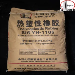 Sinopec Hot Sale Thermoplastic Rubber SIS YH-1126 With Good Cutting Performance thumbnail-2