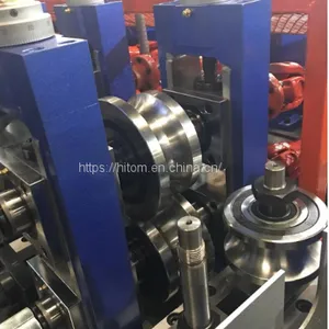 Galvanized Steel Round/Square Pipe Tube Making Machine Production Line thumbnail-4