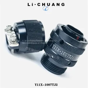 Y11X Series Circular Connector Plug Socket Y11X-1007TJ2 Y11X-1007ZK10 thumbnail-2