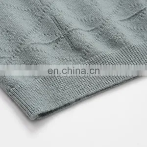 Solid Color Short Sleeve Women's Casual Knitted Cashmere Pullover Factory Customized Design Crew Neck for Spring Season thumbnail-5