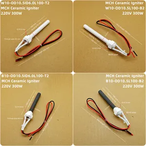 220V300W MCH Ceramic Igniter Ceramic Ignition Stick MCH Ceramic Heater MCH Ceramic Heating Tube Can OEM or ODM thumbnail-5