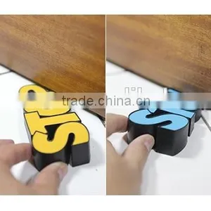 New Fashion Rubber Stop Door Stopper "STOP" Silicone Door Stopper - Protector & Decorative Quality Choice thumbnail-2
