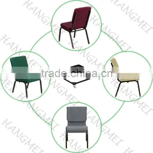 Flash Furniture Auditorium Church Stack Chairs thumbnail-3
