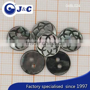 Blacklip Shell Buttons, Mop Sea Shell Buttons, Shirt Button, BL023, BL024 thumbnail-4