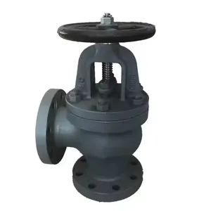 Wholesale Cast Iron/Steel Flange Manual Angle JIS F7354 5K/10k High Quality Globe Valve Marine thumbnail-1