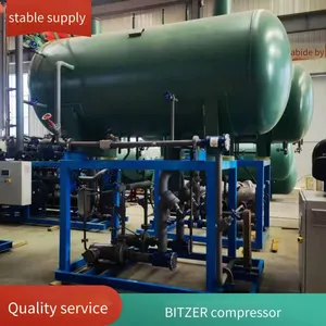 Cold Storage Equipment | Bitzer 50 hp Medium and Low Temperature Hsn6461-50 Screw Unit | Evaporative Cooler thumbnail-1