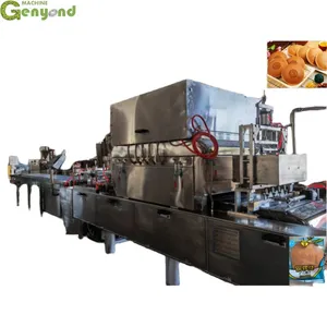 Shanghai Popular Automatic Sandwich Dorayaki Pancake Making Machine Production Line With Best Price thumbnail-1