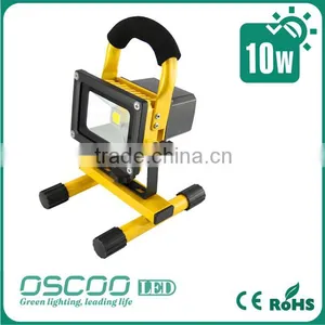 10W Cordless Portable Rechargeable LED Flood Light Camping Spot Work Lamp thumbnail-2
