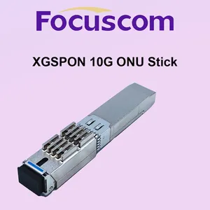 XGSPON ONU Stick SFP+ Module 10G Symm Downstream/Upstream 1270nm/1577nm Class N1/N2 for FTTH Network Solution Stick Focuscom ONU thumbnail-2