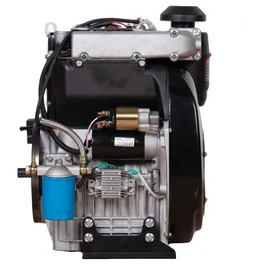 292F Double Cylinder Air-cooled Diesel Engine Optional Keyway Shaft & Tapered Shaft thumbnail-1