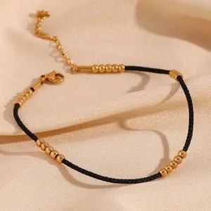 Stainless Steel Waterproof Anklet, Hypoallergenic Foot Chain for Women thumbnail-1