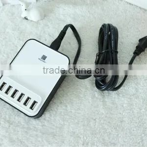 6 Port Uab Charger Multi-Port Compact Size USB Charger UL FCC CE Approved thumbnail-5