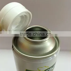 Aluminum Aerosol Cans Wholesale With 27mm Plastic Oil Flip Top Cap thumbnail-1