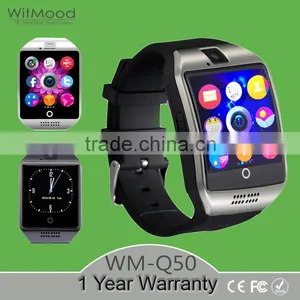Witmood 2016 Men's Touch Screen Smart Bluetooth Watch MTK6260A With Camera NFC For Android Q18 thumbnail-1