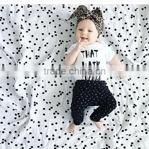 High Quality 100% Cotton Cute Baby Bodysuit White Baby Romper Toddlers Romper Suit thumbnail-2