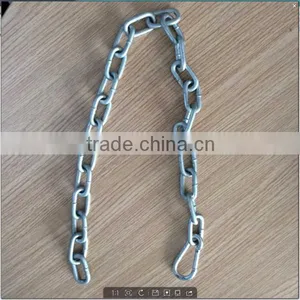 5mm Iron Hot Dipped Galvanized Long Marine Link Chain thumbnail-6
