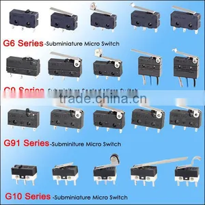 SPDT/SPST Mini Size Micro Switch Products With Long Lever thumbnail-6
