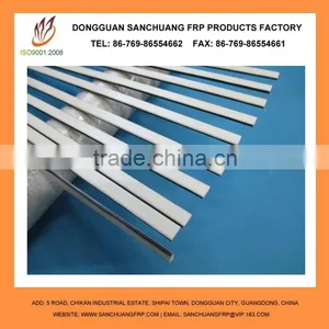 Fiberglass Flat Bar With Inlaying Carbon Fiber Earch Size Used for Marble thumbnail-1
