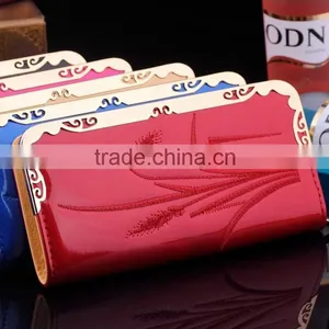Women Fashion Clutch PU Leather Long Handbag Lady Wallet Coin Purse Card Holder thumbnail-1
