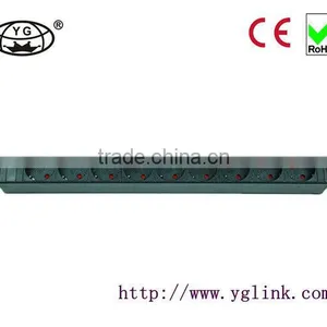 19"1U German Type PDU for Cabinet PDU German Type Power Distribution Unit 9ways With Indicator Lamp Rack PDU thumbnail-1