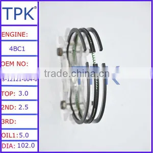 4BC2 Piston Ring, Isuzu 4BC1 Piston Ring 5-12121-004-0 5-12121-004-1 thumbnail-1