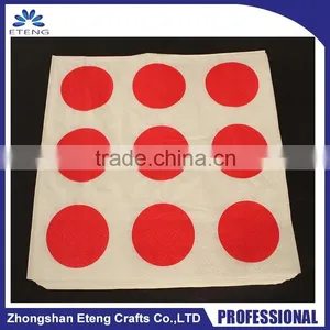 High Quality Custom Branded Logo Decorative Paper Napkins thumbnail-1