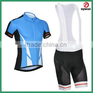 Sublimation Top Quality Custom Team Cycling Cloth & Bib Short & Arm Warmers & Cycling Jersey thumbnail-3